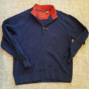 Orvis Signature Softest 1/4 Zip Sweater NWOT